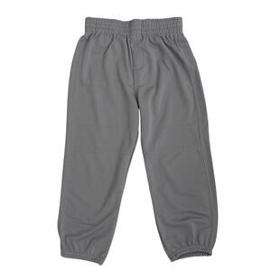 NWT Augusta Gray Elastic Waistband Baseball Pants Size Youth Medium (10/12) New